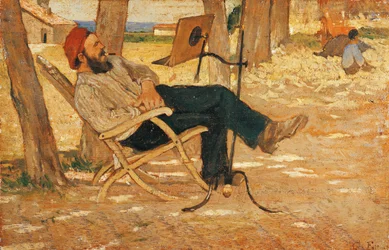 Diego Martelli in Castiglioncello