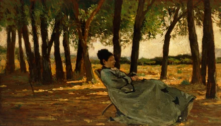 Mrs Martelli at Castiglioncello