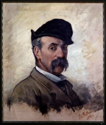 Self-portrait at the age of 59