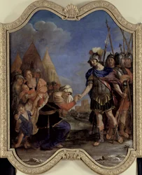Volumnia before Coriolanus, 1643