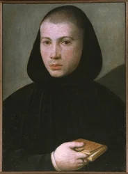 Portrait of a Young Benedictine Monk