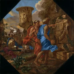 Arcadian Shepherds, c.1655