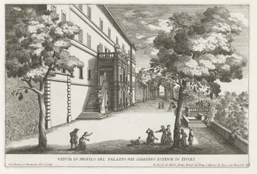 Garden Side of the Villa d