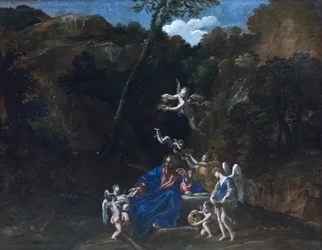 Jesus Tended by the Angels