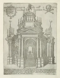 Tomb Monument of Alessandro Farnese in Santa Maria in Aracoeli in Rome