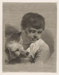 Boy with Dog