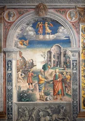 Fresco by Giovanni Maria Falconetto, Hall of Zodiac, Palazzo D