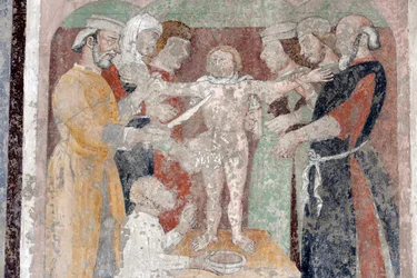 Simon sacrificed by Jews, Stories of Life of Blessed Simon of Trent