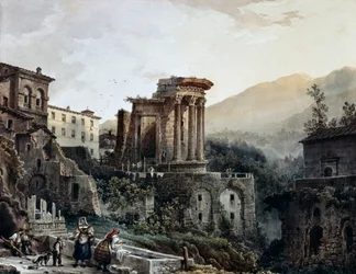 The Temple of Vesta at Tivoli