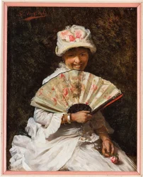 Lady with Fan