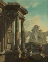 Roman Ruins Landscape