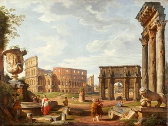 A Capriccio view of Rome