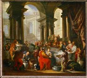 Feast Given Under an Ionic Portico