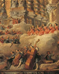 Concert in Rome on Occasion of Birth of Son of Louis XV (close-up)