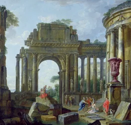 Roman Ruins with the Blind Belisarius