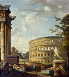 Roman Landscape with the Colosseum