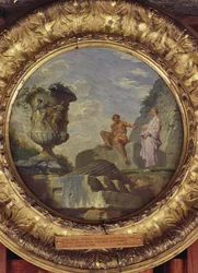 Ruins with Two Men