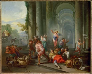 The Merchants Driven from the Temple
