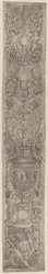 Ornament Panel: Triton and Two Infant Satyrs
