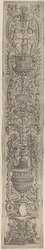 Ornament Panel: Two Sphinxes and Two Children Holding Palms