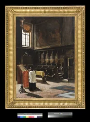 The Choir of the Church of Sant’Antonio in Milan, 1879