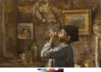 I am a painter too or Dilettante or The painter