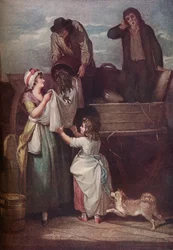 Cries of London: Fresh Gathered Peas Young Hastings