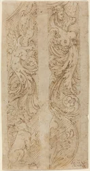Grotesque Decorations for Wall Panels
