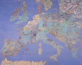 Map of Sixteenth Century Europe, from the 