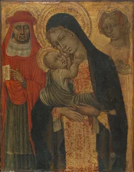 Madonna and Child with Saints Jerome and Agnes