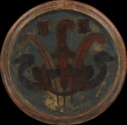 Triumph of Fame, a birth salver of Lorenzo the Magnificent, reverse