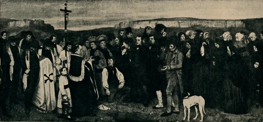 Funeral at Ornans, c. 1850, 1935