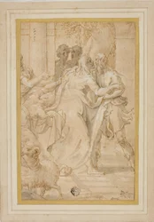 The Meeting of Joachim and Anna at the Golden Gate