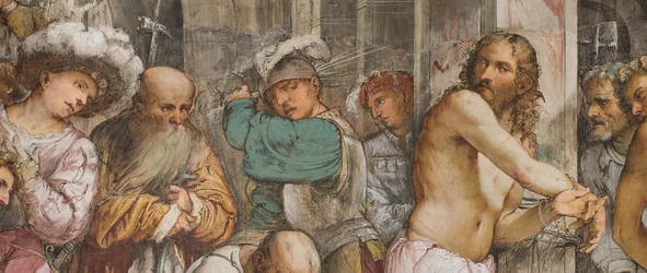 Central Nave, Fifth South Span, Flagellation of Christ, Jerome Romanino