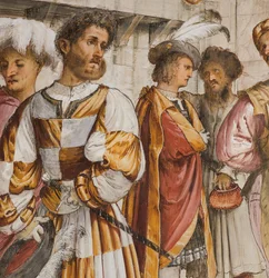 Central Nave, Fifth South Span, Christ in front of Pilate, Girolamo Romanino