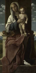 Virgin and Child Enthroned