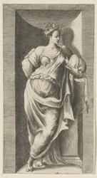 Muse (series title: Statues in Niches)