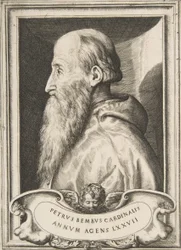 Portrait of Cardinal Pietro Bembo facing left
