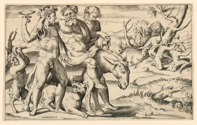 Silenus Riding on an Ass