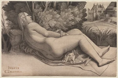 Venus Reclining in a Landscape, c.1508-09