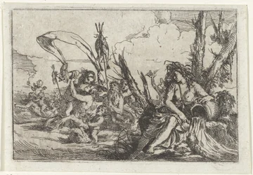 Water Naiad with Water Jug and Tritons The Four Elements (series title)