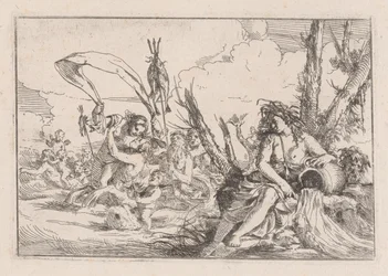 Water, Represented by a Naiad Seated at the Base of a Tree