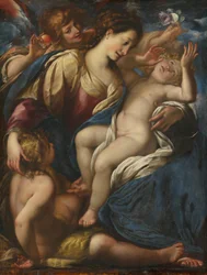 Mary with Child, the Young John, and an Angel