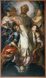 St Charles Borromeo in Glory