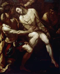 The Crowning with Thorns. Detail