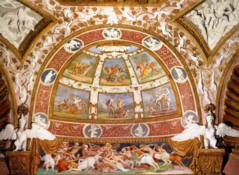 Chamber of the Eagles, Palazzo del Te, Mantua, Italy