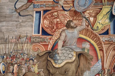 The battle at Zama (detail)