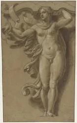 Hermaphrodite as Caryatid