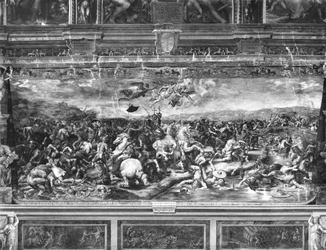 The Battle of Constantine, from the Sala di Costantino, Raphael Rooms