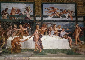 Wedding Feast or Banquet of Gods (detail)